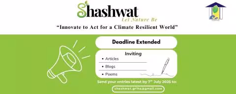 Inviting entries for the 12th Edition of Annual GRIHA Magazine ‘Shashwat - Let Nature Be’